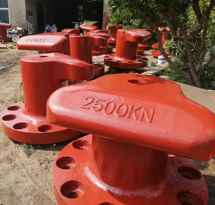 โบลลาร์ดท่าเรือท่าเรือ Customized Cast Steel สําหรับ mooring หัว Tee
