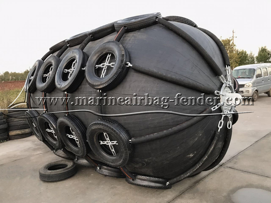 เรือไปยังเรือ Fender ยาง Dock Fender โยโกฮาม่า แบบปูปั๊ม ด้วยระยะเวลา 24 เดือน