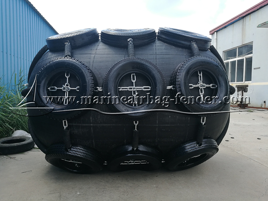 เรือไปยังเรือ Fender ยาง Dock Fender โยโกฮาม่า แบบปูปั๊ม ด้วยระยะเวลา 24 เดือน