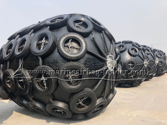Dia 0.3m-4.5m เรือ พนูเมติกยาง Fender สําหรับการใช้งานทางทะเล