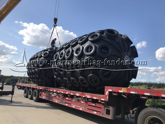 สายพัดลมยางท้องเรือ สําหรับการป้องกันเรือและท่าเรือ 50kpa 80kpa