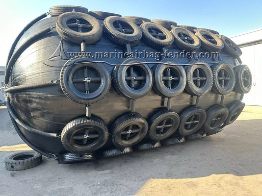 ป้องกันสูงสุด พนูเมติกยาง Quay Fender กระเป๋าอากาศเรือ Floating Fender