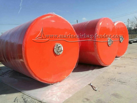 50-70 Shore A Hardness High Density Polyurethane Foam Fender ในสีที่หลากหลาย