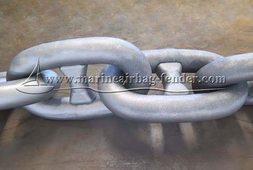 สายด้ายออฟชอร์ออฟชอร์ส Stud Link Anchor Chain for Marine Rigging Industry CCS BV รับรอง
