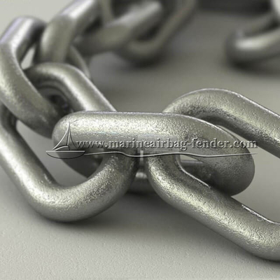 สายด้ายออฟชอร์ออฟชอร์ส Stud Link Anchor Chain for Marine Rigging Industry CCS BV รับรอง